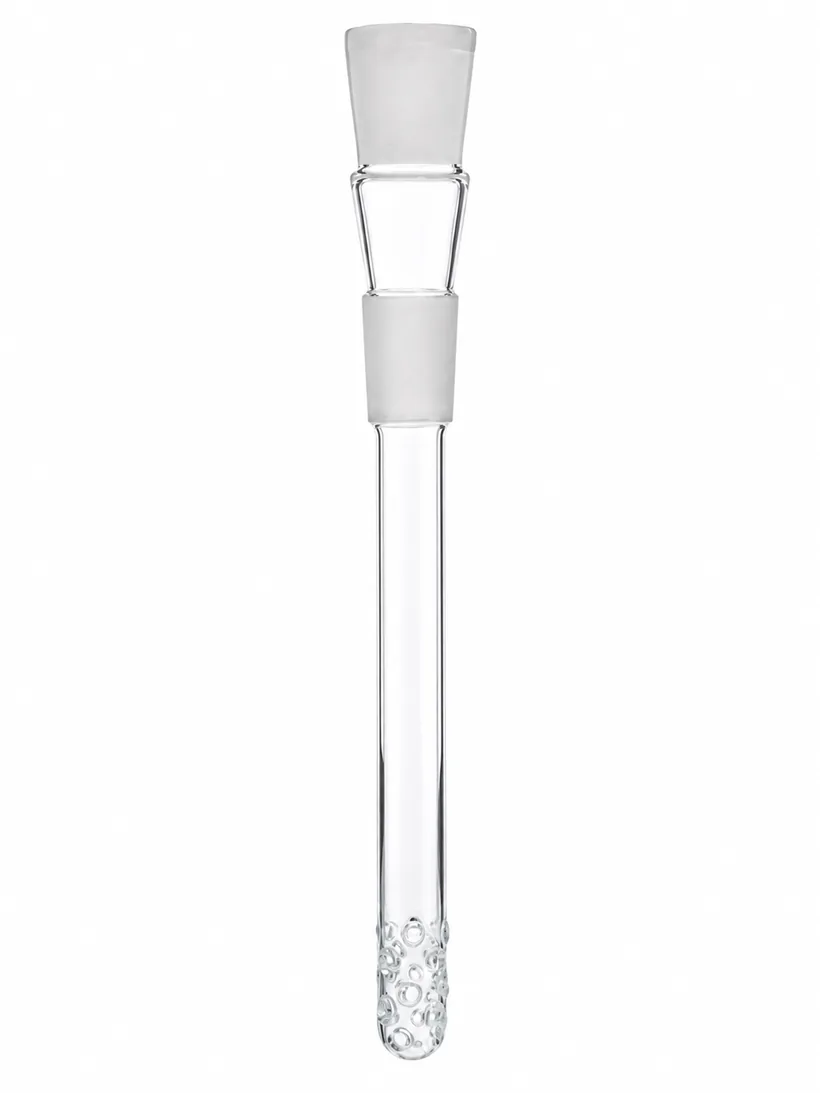 Boost Diffuser chillum 13 cm glass downstem, on white