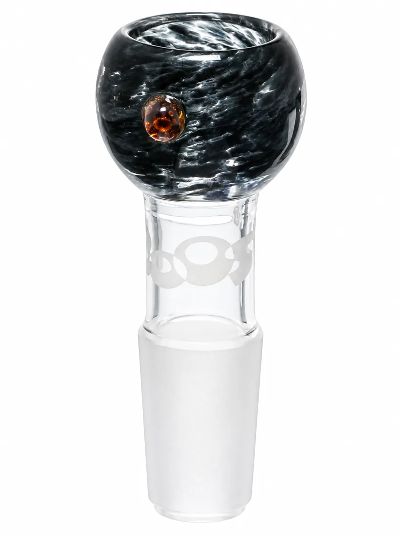 Boost Fumed bowl Smoke glass bowl, on white
