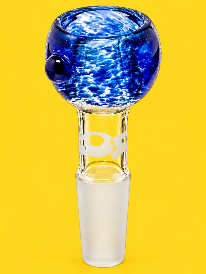 Boost Fumed bowl Blue glass bowl
