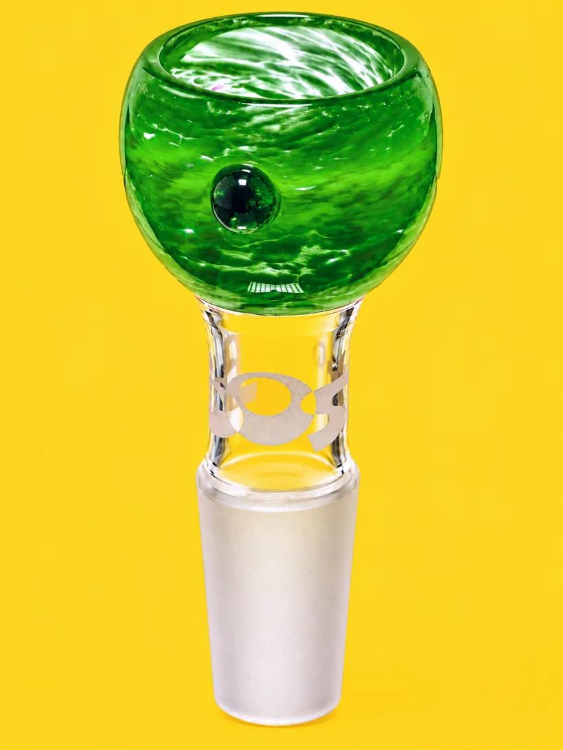 Boost Fumed bowl Green glass bowl