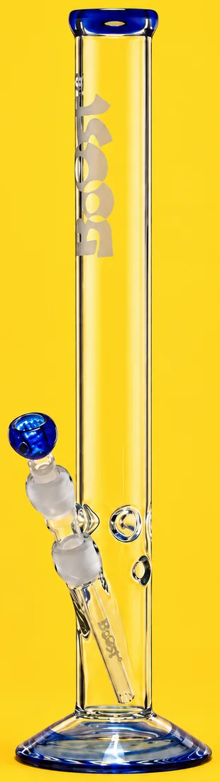 Boost Cane 49 Blue glass bong
